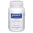 Čisté Enkapsulace Junior Nutrients - Děti & Teens Multivitamin - Bez železa - s vápníkem, Vitamin D3 & Vitamin C - Non- GMO & Vegetarian - 120 Kapsle