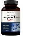 Těhotenolone 100mg, 240 Kapsle 124; 99% Čistota, Mikronizovaný stupeň pro vyšší absorpci, Plant based - přírodní prekurzor, mozek, & Imunitní doplněk zdraví - Non- GMO, Soy Free