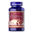 Puritánova pýcha jeden den Cranberry - 120 Kapsle podporuje močové zdraví