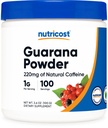 Nutricost Guarana Extract Powder 100 Grams per Bottle - Přírodní brazilský bylinný kofein Energizer Dodatek