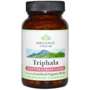 ORGANIC INDIA Triphala Kapsle Organic - Bylinný dodatek s Amla, Bibhitaki, Haritaki, Digestion & Colon Podpora, Imunitní systém Podpora, Adaptogen, Vegan, USDA Certified Organic - 90 Kapsle