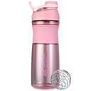 BlenderBottle SportMixer Bottle Perfect for Protein Shakes and Pre Workout, 28- Ounce, Rose