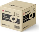 Dealmed Sterilní Flexibilní Fabric Adhesive Obvazy - 1x3 Inch - 100 / Box - 24 Boxy - Dýchací první pomoc Strip Pack - měkký Stretch Wound Patch pro lékařské, nouzové kity & Clinic