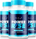(3 Pack) Power Rise pro muže, Oficiální PowerRise pro muže pilulky, Všechny přírodní mužské podpory pro špičkový výkon a celkové zdraví, Premium Power Riser En Capsulas Pastillas Review (180 Kapsle)