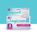 Lagicam 3 den Vaginální kvasinková infekce Léčba pro ženy, Začněte pracovat na 1. den, Miconazole nitrát, Antimykotické krém uvolňuje Svědění a podráždění, 3 Jednorázové aplikátory & krém (1 balení)