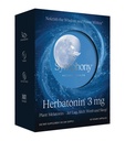 Herbatonin 3mg - Jediná přírodní rostlina melatonin přírodní spánkový cyklus, Body Clock and Circadian Rhythm Support for Jet Lag, 60 Vegan Kapsle (60 Day Supply)