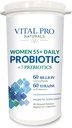 Vital Pro Naturals - Ženy 55 + Daily Probiotic Plus Prebiotics 30 Kapsle