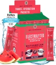 KEY NUTRIENTS Electrolytes Powder Packets - Refreshing Watermeloun 40 Pack Hydration Packets - Travel Hydration Powder - No Sugar, No Calories, Gluten Free - Made in USA