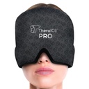 TeraICE Migréna Relief Cap PRO, Bolest hlavy Relief Cap, Ice Face Mask, Studená kompresní hlavice Wrap pro napětí bolest hlavy Relief, Stres & kocovina, FocusZone technologie poskytuje extra chlazení a tlak