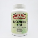 Holly Hill Health Foods, B Complex 100 Vegetariánská formule, 100 tablet