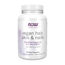 Nyní Potraviny řešení, Vegan vlasy, kůže a nehty, Nutriční podpora s 5000 mcg Biotin, 90 Veg Kapsle