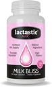Lactastic ® Milk Bliss ™ - Doplněk pro vysoce účinnou organickou laktaci - Organic Moringa, Milk Thistle, Passionflower & Valerian Root - 60 Veganských kapslí