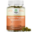 Natures Craft Vegan tyreoidní gumy s Mosy moře - Tyreoidní podpůrná gumy pro komplexní podporu mužů a žen s jódem selenium a jiné potentní vitamíny - Gelatin- Free Non- GMO 120