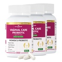 Vaginální probiotika pro ženy Balance s prebiotiky - 60 miliard Womens Probiotika pro Vaginální Flora, zápach, kvasinky a stravitelné zdraví se Saffron, Cranberry, Vegan & Non- GMO S124; 270 Caps