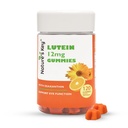 Klíč přírody Lutein Gummies 12 mg se Zeaxanthin & Vitamin A pro děti a dospělé 124; Oční zdraví a mozkové funkce Dodatek 124; Orange Flavor, 120Ct