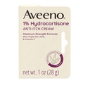 Aveeno Maximální síla 1% Hydrokortizon Anti- Itch Cream, Aloe & Vitamin E Pro Itch Relief from Eczém, Psoriasis, Insect Bites, Poison Ivy, Oak & Sumac & Detergents, 1 oz