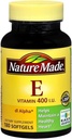 Nature Made dl- Alpha Vitamin E 400 IU Softgels 180 měkkých gelů (balení po 8)