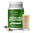 MRM Nutrition Veggie Strava Náhradní protein 124; Vanilla Bean Ochucené 124; 22g kompletní rostlinné bílkoviny 124; Jídla on- the- go 124; Mediate hlad 124; Vyvážený makronutrient vzorec 124; 28 porce