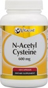 Vitacost N- acetyl cystein (NAC) -- 600 mg - 120 tobolek