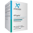 XYMOGEN ATP Ignite Revitalization Energy Drink Powder - Podporuje výměnu elektrolytů + ATP Biosyntézu s antioxidanty, Aminos, Vitaminy, Electrolytes + 95mg kofein (30 míchaných bobulí)