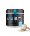 Úmyslně Bare Bone Broth Protein Powder Neochucený - Tráva Fed Protein Powder s multi kolagen Peptidy typ 1 2 a 3 - Mléčné volné kosti Broth Powder for Skin, Gut and Joint - 20 Služeb