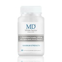MD Bílý faktor - Glutathion dodatek s účinnými antioxidanty, vitamin C & kyselina lipoová 124; (60 Kapsle)