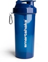 Smartshake Lite Protein Shaker Lahvička 1000ml LAHVIČKA 124; Leakproof Gym Shaker Lahvička pro protein Shakes 124; Clear Polypropylen Vodní láhev, BPA Volný protein Powder Shaker Cup pro muže a ženy, Navy Blue