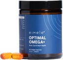 eimele CLAS124; Optimální Omega + CLAS124; Plant- Based Omega33 EPA & DHA CLAS124; Doplněk pro Brain, Eye & Heart Health CLAS124; Antioxidant Support for Cognitive Function & Wellbeing CLAS124; Non- GMO CLAS124; Vegan CLAS124; 60 softgel Kapsle