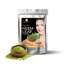 Organic Neem Leaf Powder for Skin, Vlasy & Bath - Čisté a přírodní 124; Vylepšení záře - 1 libra