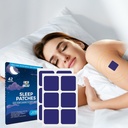 Upgraded Deep Sleep Patches pro dospělé Extra Strength 124; Quick acting Sleep Aid Patches pro muže a ženy 124; 100% přírodní složky, snadno aplikovatelné, a Skin-Friendly (Balení 42)