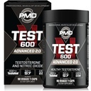 PMD Sports N-Test 600 Advanced Nitric Oxide Booster pro muže - s klinicky studoval Testofen - Lean Muscle and Strength Gains with Estrogen Conpression (90 Veggie-Caps)