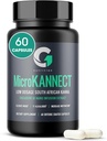 Micro Kannect Kapsle s 3% Kanna Alkaloid 124; Zvýší nálada, zvyšuje energetické úrovně, zlepšuje duševní jasnost 124; Sceletium Tortuosum Denní doplňky pro muže a ženy 60 Služeb
