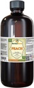 Broskve (Prunus Persica) Tinktura, sušený listí tekutý extrakt (značka: HerbalTerra, Proudly Made in USA) 32 fl.oz (0.95 l)