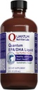 Quantum Nutrition Labs EPA / DHA Liquid - Omega 3 Fish Oil Liquid Liquid, Omega 3 Liquid Fish Oil Dodatek pro dospělé, Joint, Heart, & Brain Health Support - 8 Fl Oz Lahev