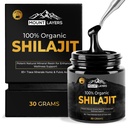 Čistá Shilajit Resin s Fulvic acid - Himalayan Shilajit pro muže a ženy s 85 + stopovými minerály - Podporuje metabolismus - Kostní zdraví a imunitní systém - 500mg - 60 Služební - 30g Jar