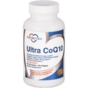 Ultra CoQ10 Koenzym dodatek pro Cardio Health, 150 mg CoQ10 - Ubiquinon - Per 2 Softgels w / Safflower Oil & Tocopherols, 6X Lepší absorpce pro zdraví mozku a svalů, 120 Softgels