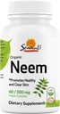 Sewanti Neem Kapsle - High Potency Extract Capsule, Bylinný dodatek pro zdraví a imunitní podporu pokožky - Digestivní rovnováha Kapsle 500mg