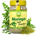 BASIC AYURVEDA Moringa Leaf Powder - 7.05 Oz (200g) Oz 124; Fine Green Superfood Powder 124; Antioxidant Rich, Vegan & gluten- Free Of124; Pure Sured Moringa for Smoothies, Teas, Juices & Vaření