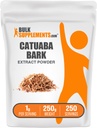 BulkSupplements.com Catuaba Bark Extract Powder - Catuaba Bark Powder, Bylinný dodatek - Vegan & Gluten Free, 1g per Serving, 250g (8.8 oz) (balení po 1)
