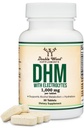 DHM1000 Dihydromyricetin (DHM) Tablety - Nejvýkonnější DHM dodatek na trhu - 1,000mg (30 Počet) Vylepšený s elektrolyty pro hydrataci a podporu jater Double Wood