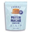 Bílkovinné palačinky Mix & Protein Waffle Mix by Phoros Nutrition, 30g bílkovin, Nízký karb, Vysoký protein, Keto- Friendly, Syrovátkové bílkoviny, celozrnná Oves, Pšeničné palačinky, Stačí přidat vodu (Original)