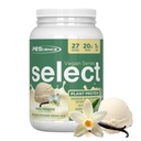 Pescience Vyberte Veganský proteinový prášek, Plant Based Protein Powder, Úžasná chuť, hladká textura, Pea a hnědá rýžová směs, Mléčné výrobky zdarma, Laktóza zdarma, Gluten zdarma - Vanilla Indulgence, 27 Služení