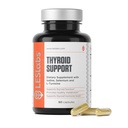 LES Labs štítné žlázy Podpora - Metabolické zdraví, Výroba hormonů štítné žlázy, Energie & Focus - Jod, L-Tyrosin, Ashwagandha, Selen & Turmeric - Non- GMO doplněk - 60 Kapsle