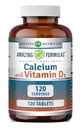 Úžasné množství vápníku s vitaminem D3 dodatek 124; Tablety CLAS124; Non- GMO CLAS124; gluten- Free CLAS124; Made in USA (1 balení CLAS124; 120 Počet)