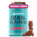 Mighty Paw Waggables Cran- Blinder (Made in the USA) 124; Vet Difficiated Cranberry Supplement for Dogs - Cranberry Chews for Dogs, Podpora močových cest a močových měchýřů, Bacon ochucené, 120 Soft Chews