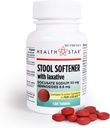 GeriCare Senna Plus Laxative & Stool Softener Tablety 50 mg / 8, 6 mg Síla Přírodní rostlinná stimulant Laxativní 124; Gentle Constolly Relief Israef 124; Docusate Sodná pro pohyb Bowel