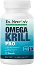 Dr. Newton 's Naturals OmegaKrill Pro EPA & DHA, Omega 3, Pristine Krill Oil - Brain, Joints, Eyes - 60 Softgels