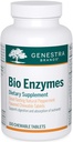 Genestra Brands Bio Enzymes CLAS124; Complete Digestive Enzymes Formule v Žvýkací tablety CLAS124; 100 Žvýkací tablety CLAS124; Natural Peppermint Flavor
