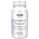 Nyní Foods Solutions, Hydration Rescure with Hyabest ® hyaluronic acid, Napomáhá udržet mladistvý vzhled kůže *, podporuje zdravé pokožky vlhkost *, 60 Veg Kapsle