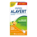 Alavert Alergics 24 hodin Relief, Citrus Burst Flavor, Orly Diintegrace Alergické tablety, Non- ospalost Antihistamin, Lortimus 10mg, 60 Počet
